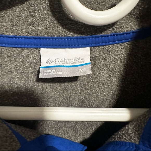 University of Kentucky UK Columbia PFG Fleece Half-Snap Pullover, Gray - Picture 3 of 5